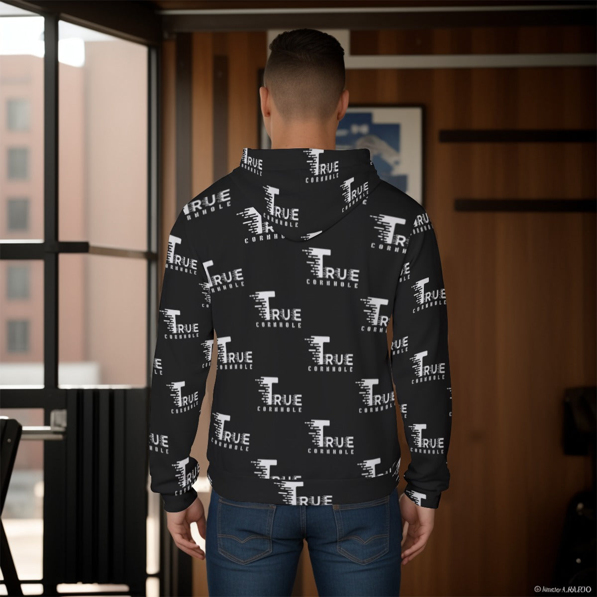 All-Over Print Men's Pullover Hoodie