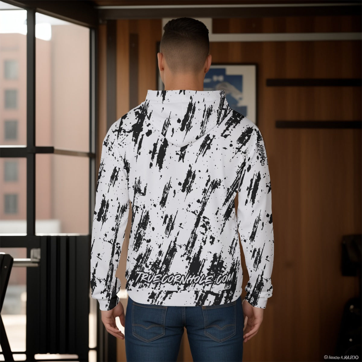 All-Over Print Men's Pullover Hoodie