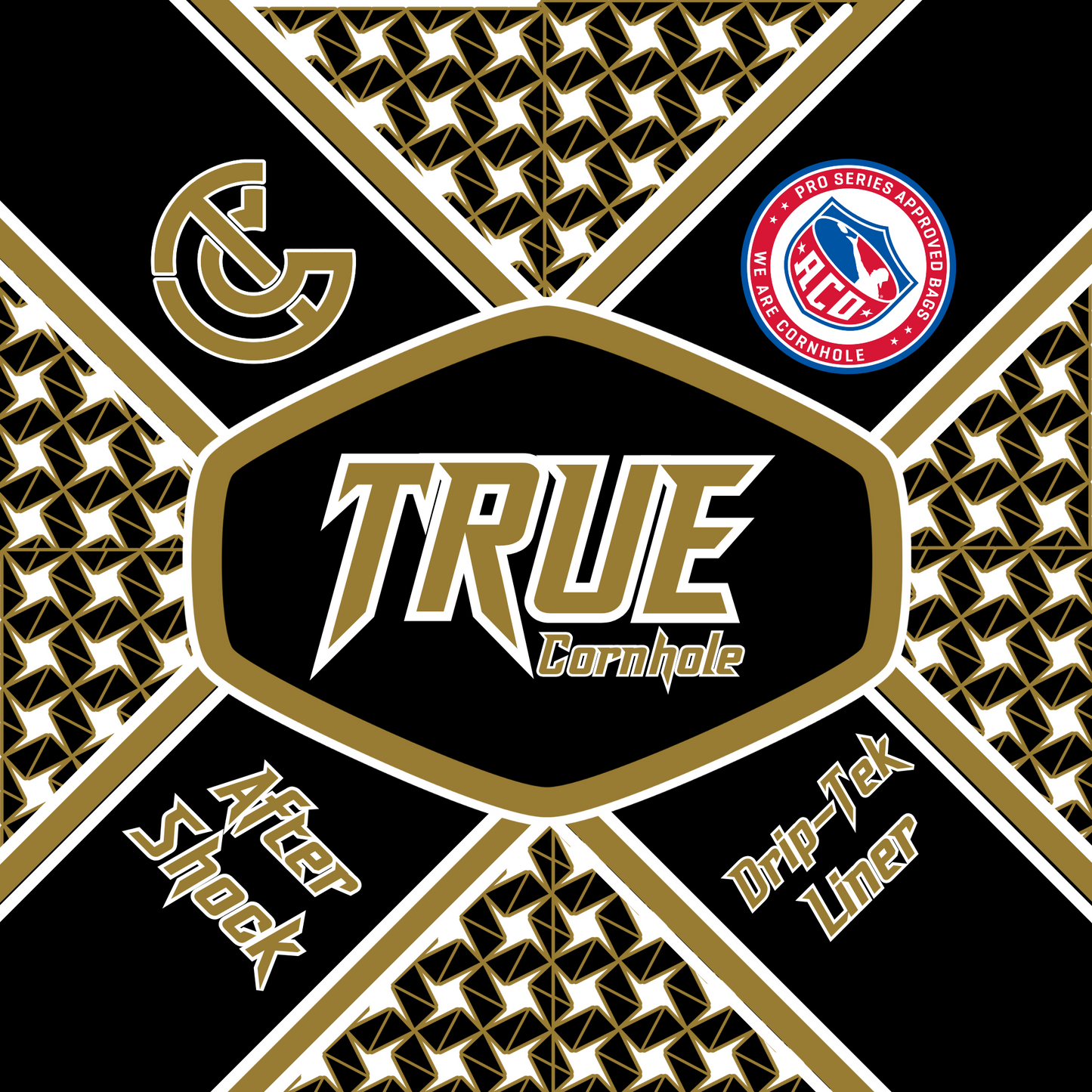 Pro ACO Cornhole bags True Cornhole AFTERSHOCK 5- 6/8 speed