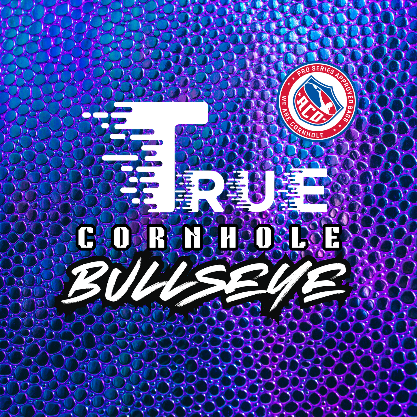 ACO APPROVED TRUE CORNHOLE 5/8 HYBRID CARPET BULLSEYE