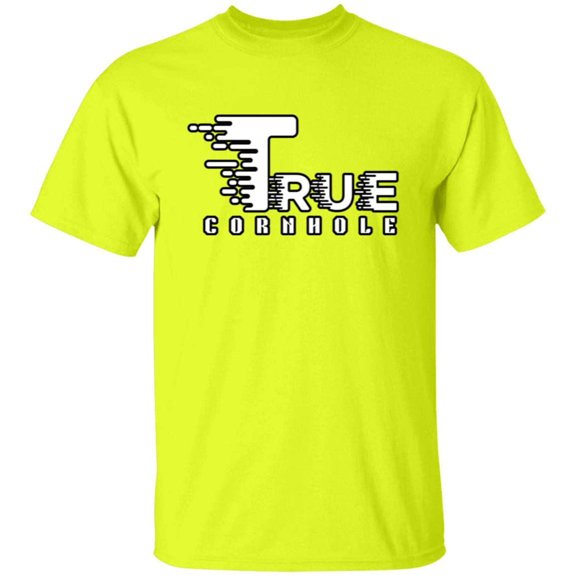 black outline truecornhole moving G500 5.3 oz. T-Shirt