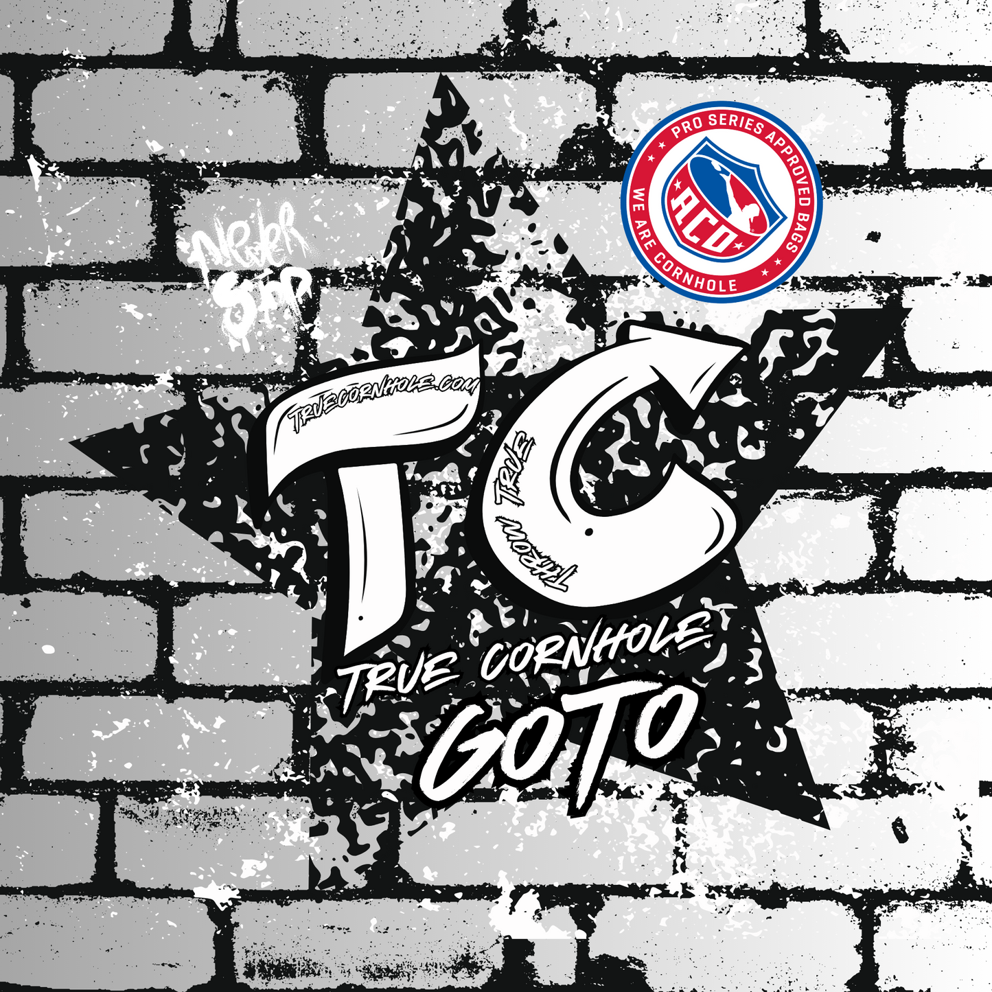 ACO Approved Professional Truecornhole Goto 5-6/9 speed herringbone carpet