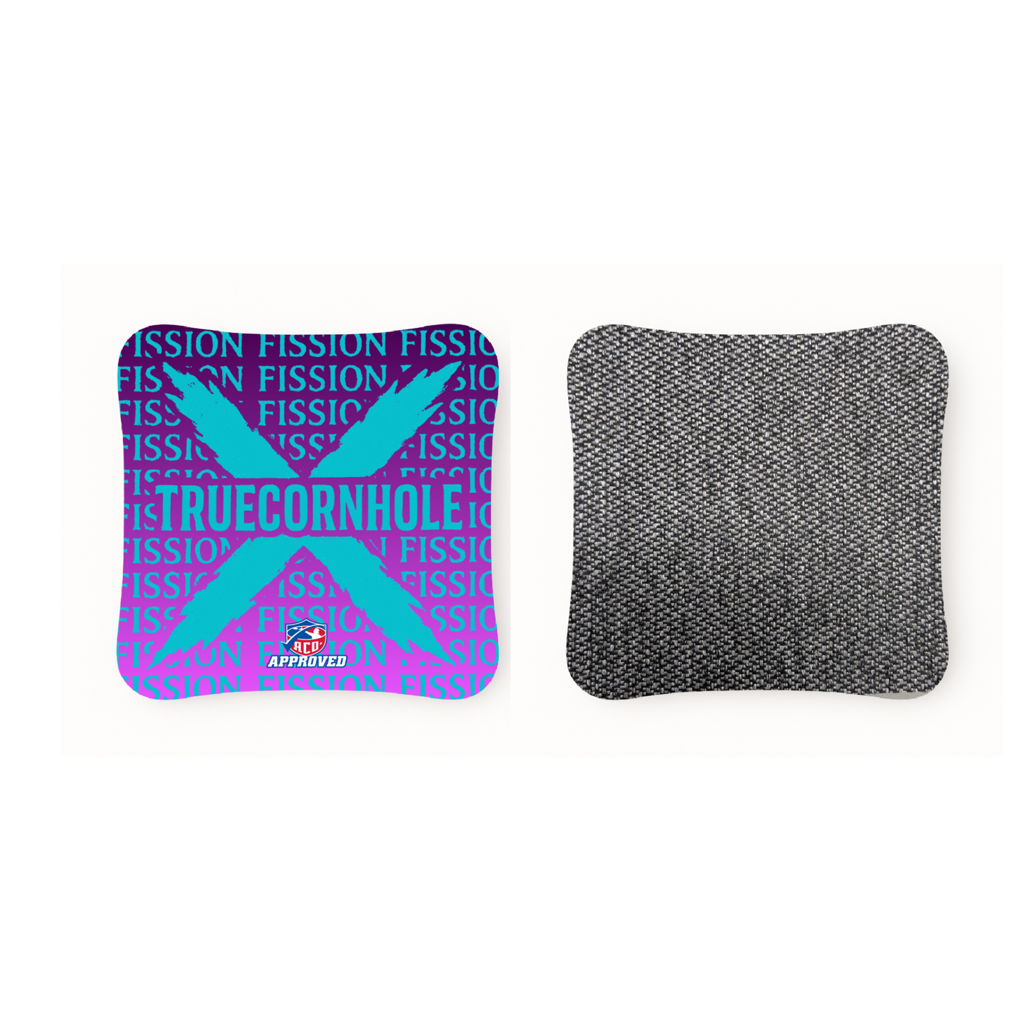 American Cornhole Organization (ACO) Proffessional conrhole bags TrueCornhole Fission X 4/6 speed herring bone and hybrid Carpet Bag