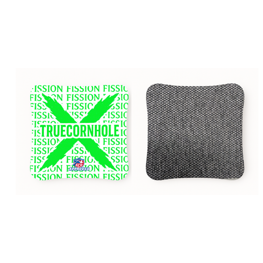 American Cornhole Organization (ACO) Proffessional conrhole bags TrueCornhole Fission X 4/6 speed herring bone and hybrid Carpet Bag