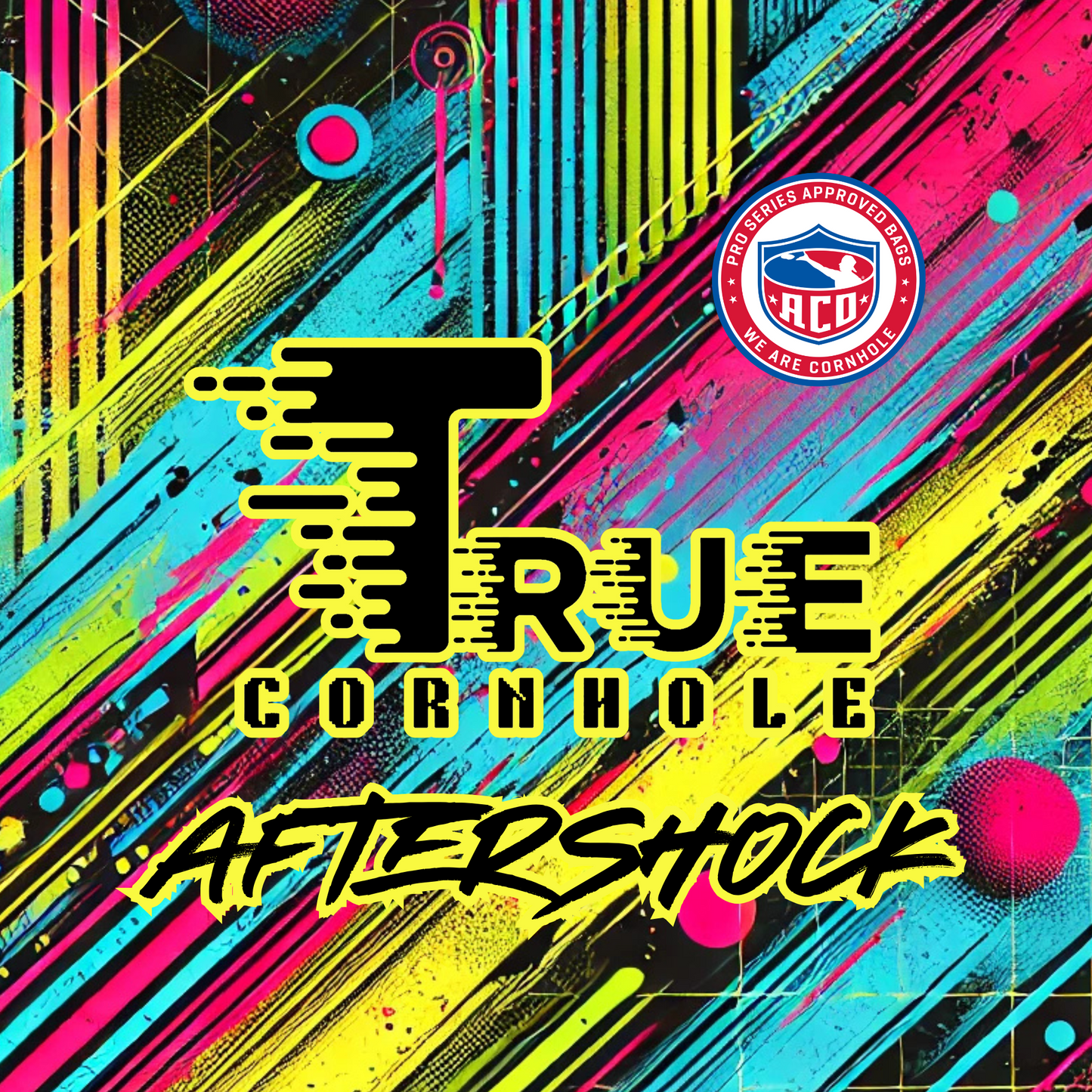 Pro ACO Cornhole bags True Cornhole AFTERSHOCK 5- 6/8 speed