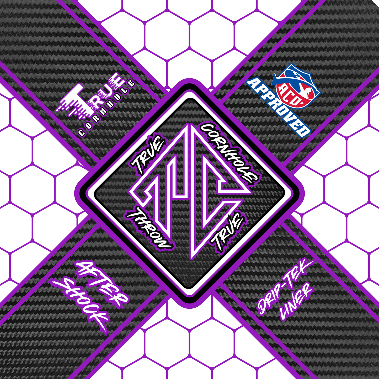 Pro ACO Cornhole bags True Cornhole AFTERSHOCK 5- 6/8 speed