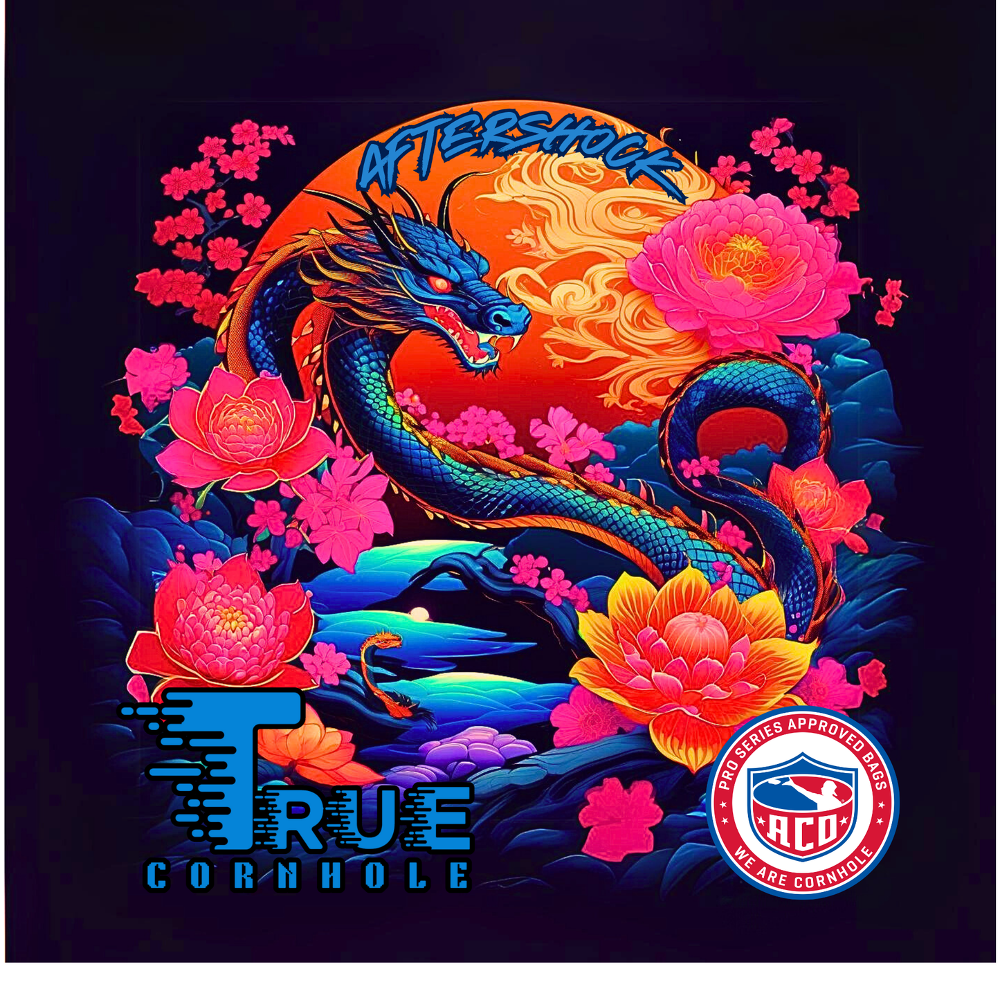 Pro ACO Cornhole bags True Cornhole AFTERSHOCK 5- 6/8 speed