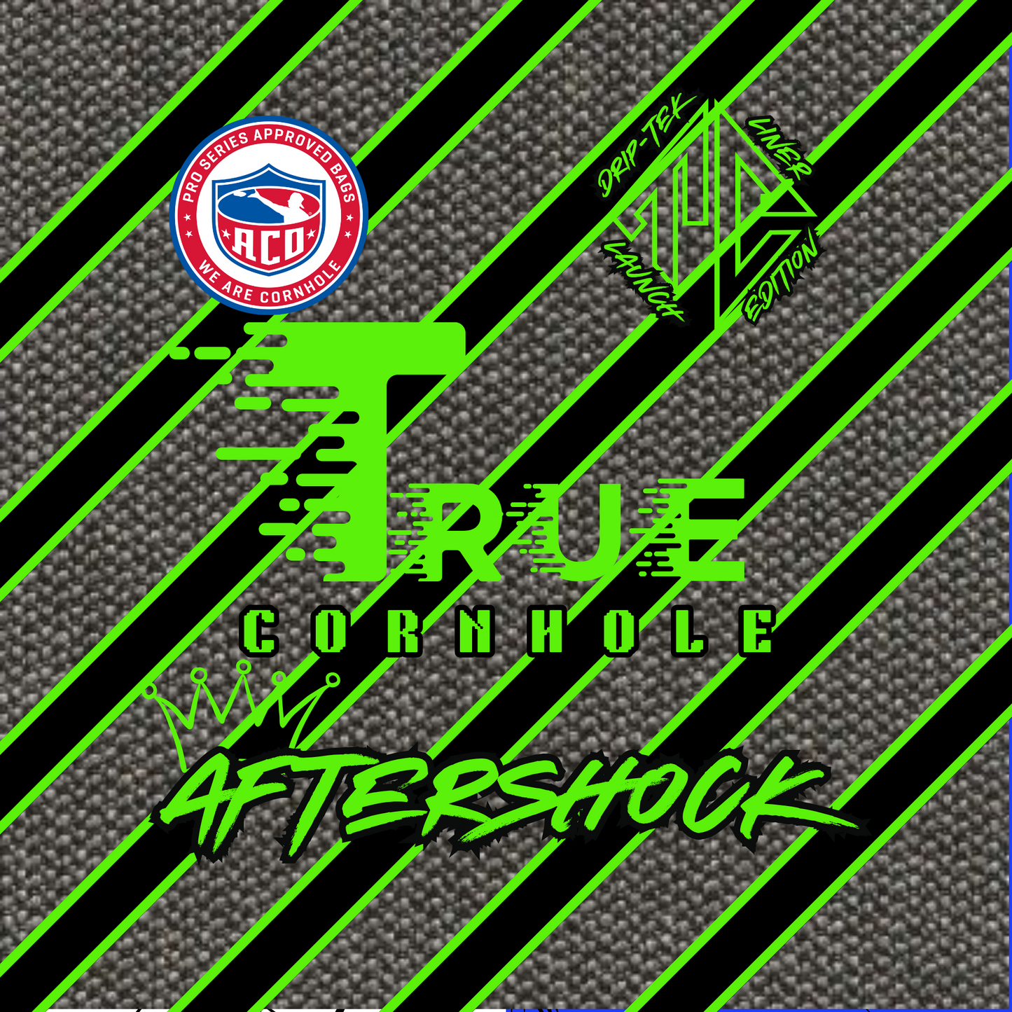 Pro ACO Cornhole bags True Cornhole AFTERSHOCK 5- 6/8 speed