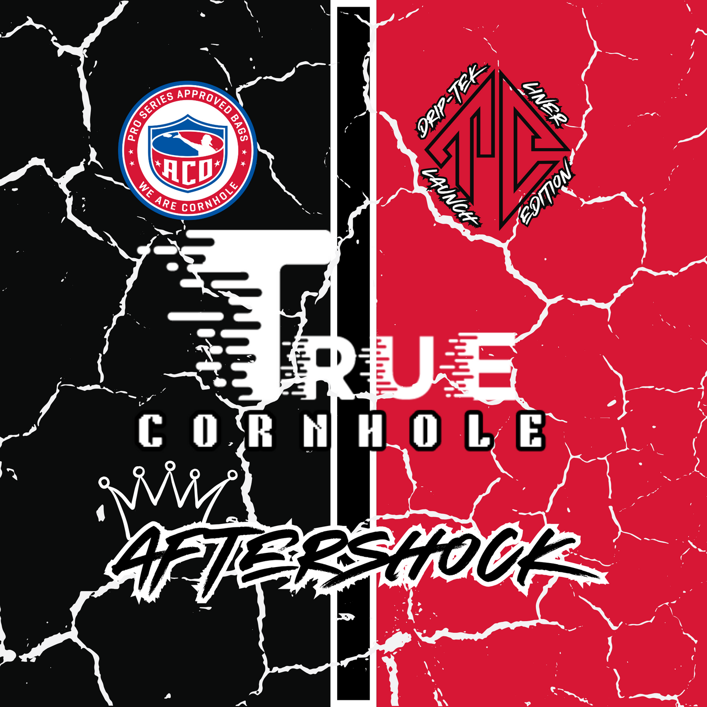 Pro ACO Cornhole bags True Cornhole AFTERSHOCK 5- 6/8 speed