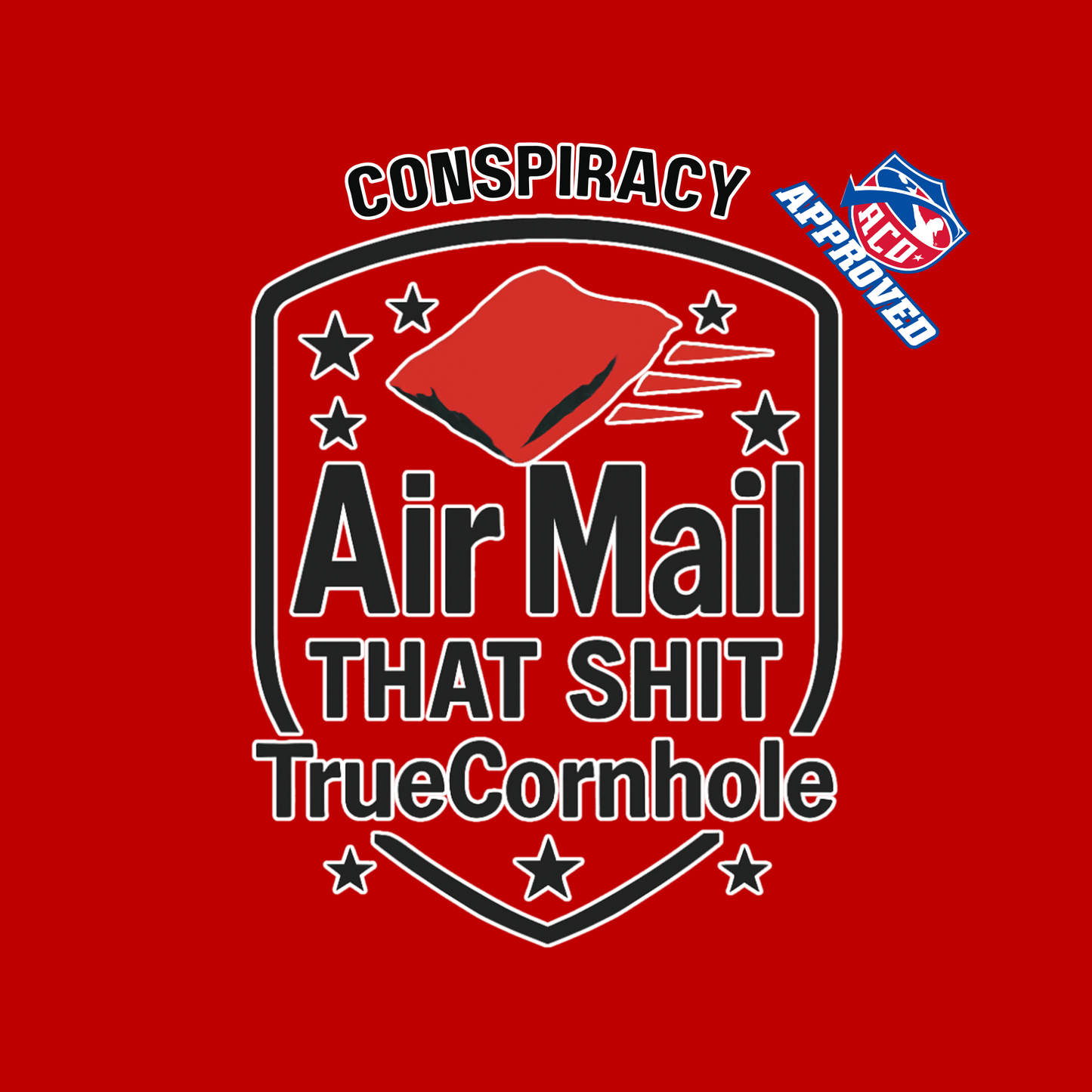 TrueCornhole Conspiracy Collab with Mike's Bags 6/8 speed hybrid Carpet bag