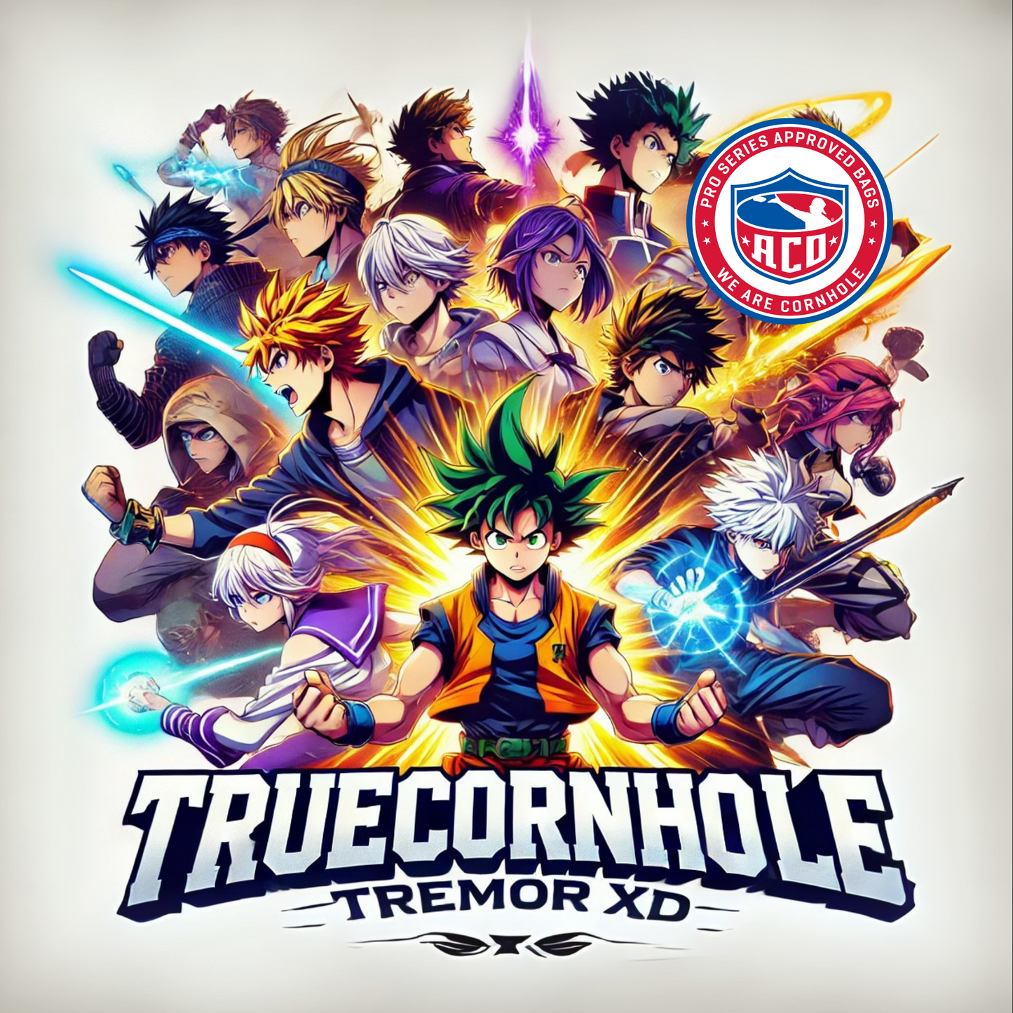 ACO Approved TrueCornhole Tremor XD 5/9 Speed Carpet Bag