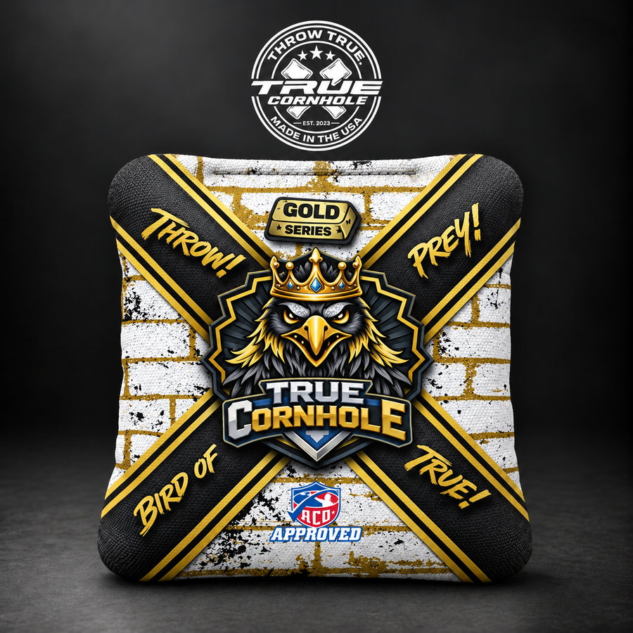 True Cornhole Bird of Prey 4.5/8 ACO Approved Hybrid Carpet Bags