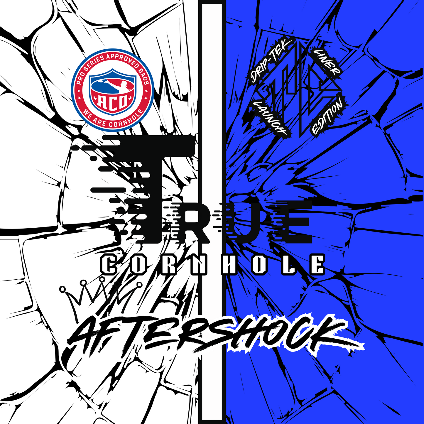 Pro ACO Cornhole bags True Cornhole AFTERSHOCK 5- 6/8 speed