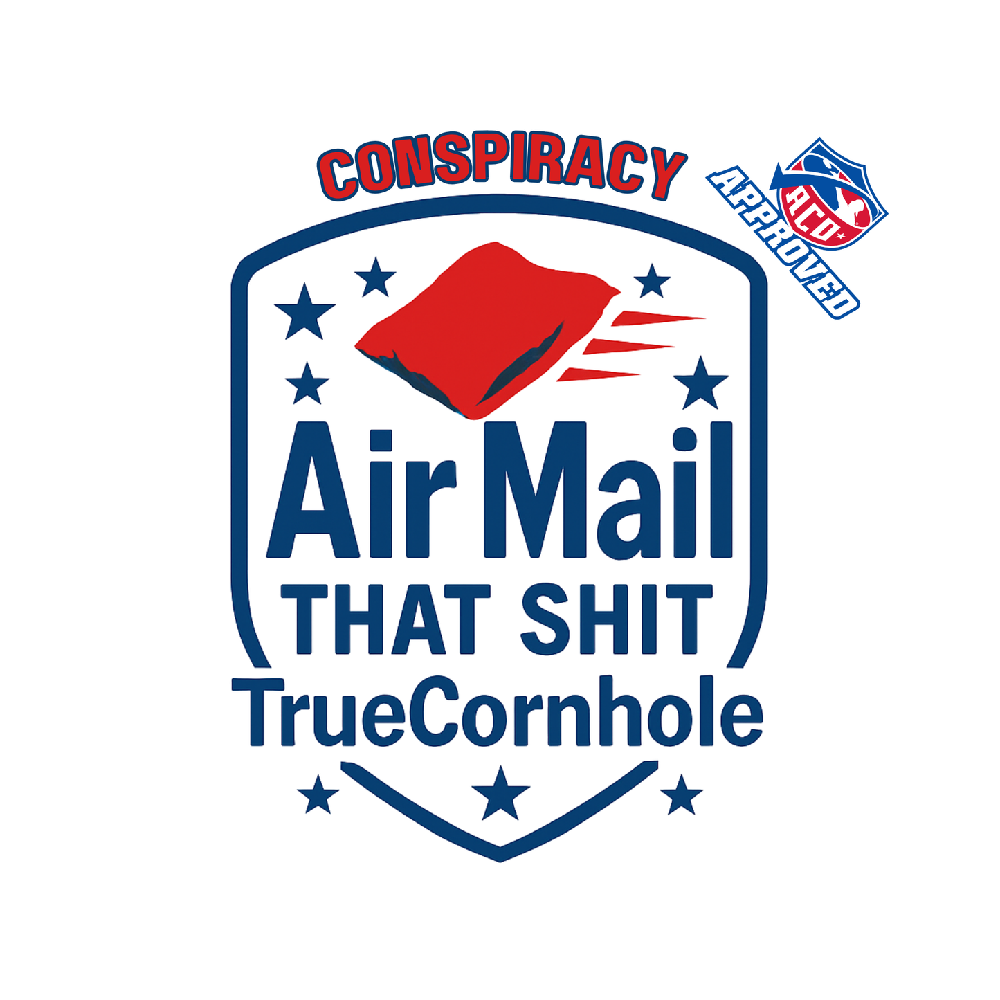 TrueCornhole Conspiracy Collab with Mike's Bags 6/8 speed hybrid Carpet bag