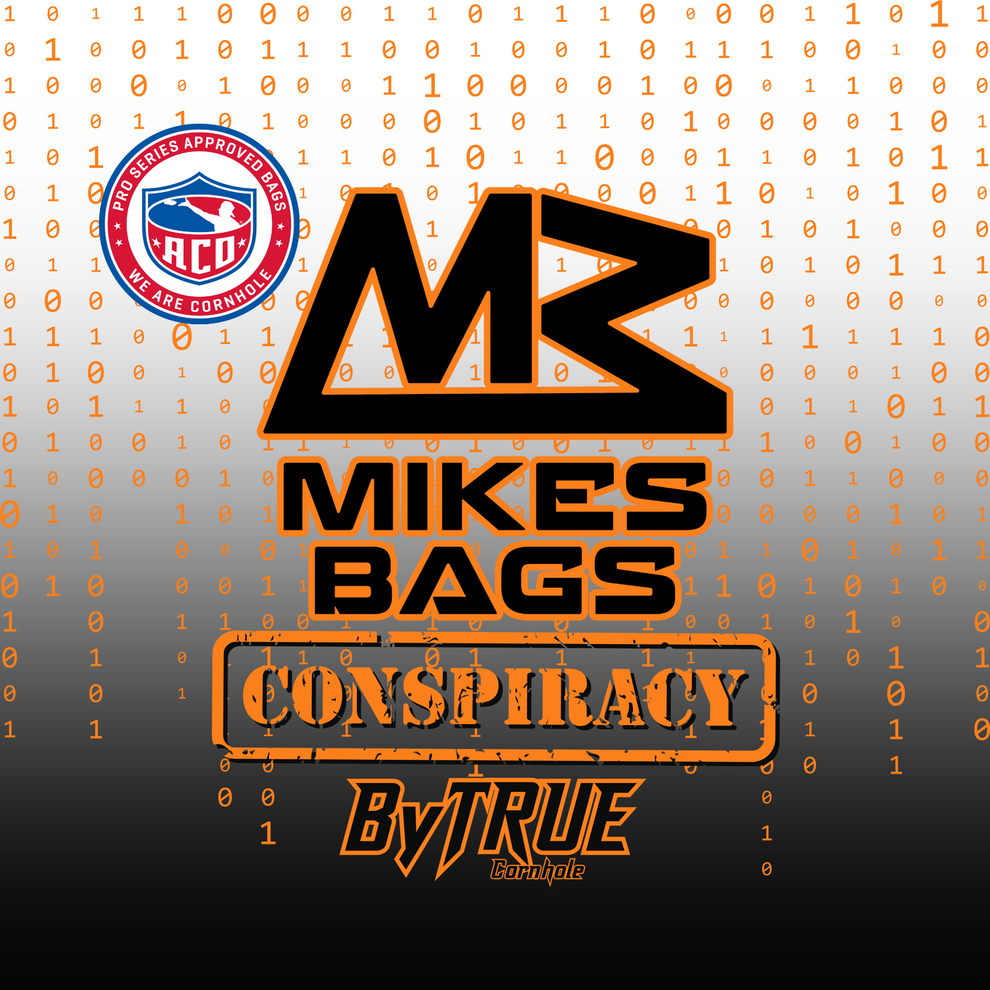 TrueCornhole Conspiracy Collab with Mike's Bags 6/8 speed hybrid Carpet bag