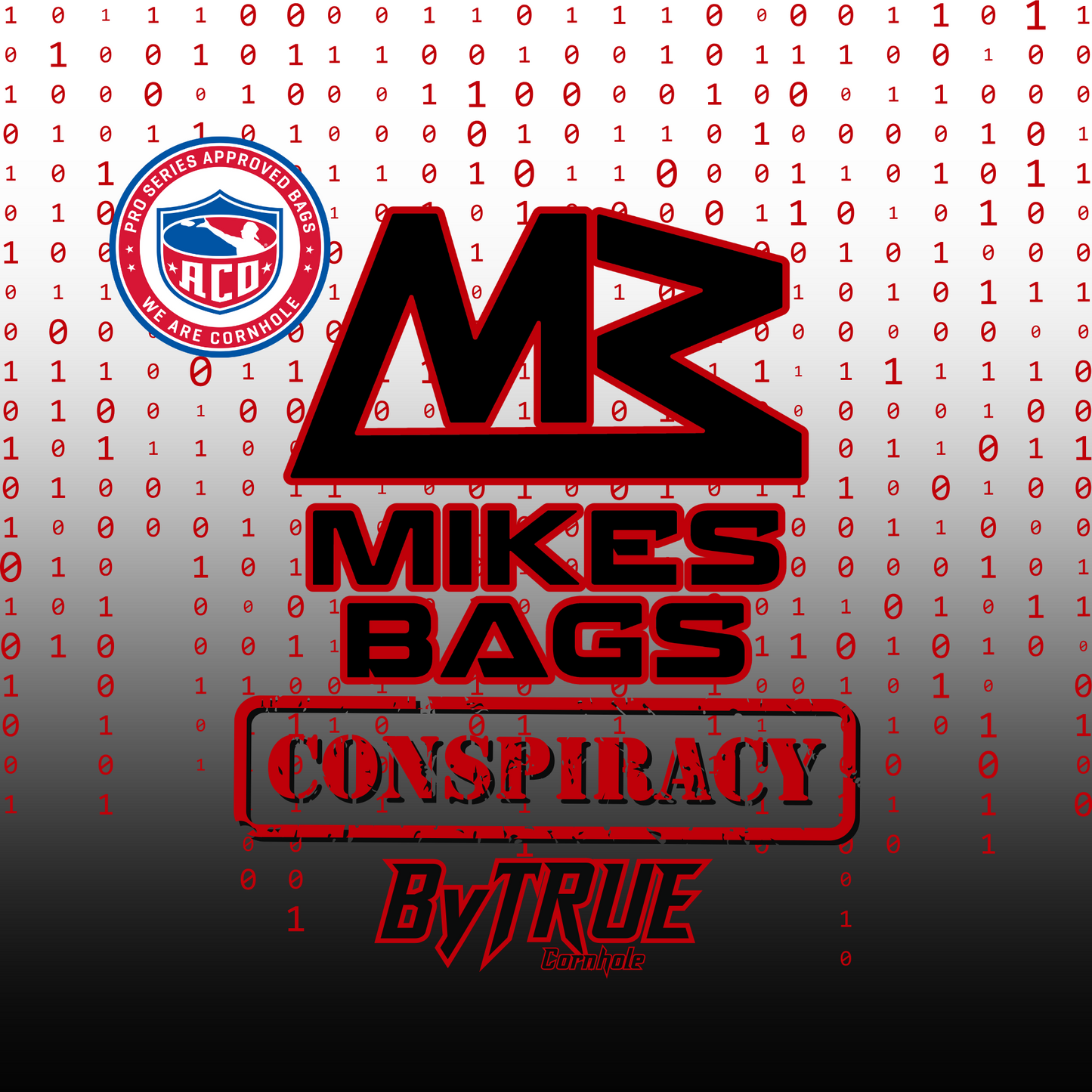 TrueCornhole Conspiracy Collab with Mike's Bags 6/8 speed hybrid Carpet bag