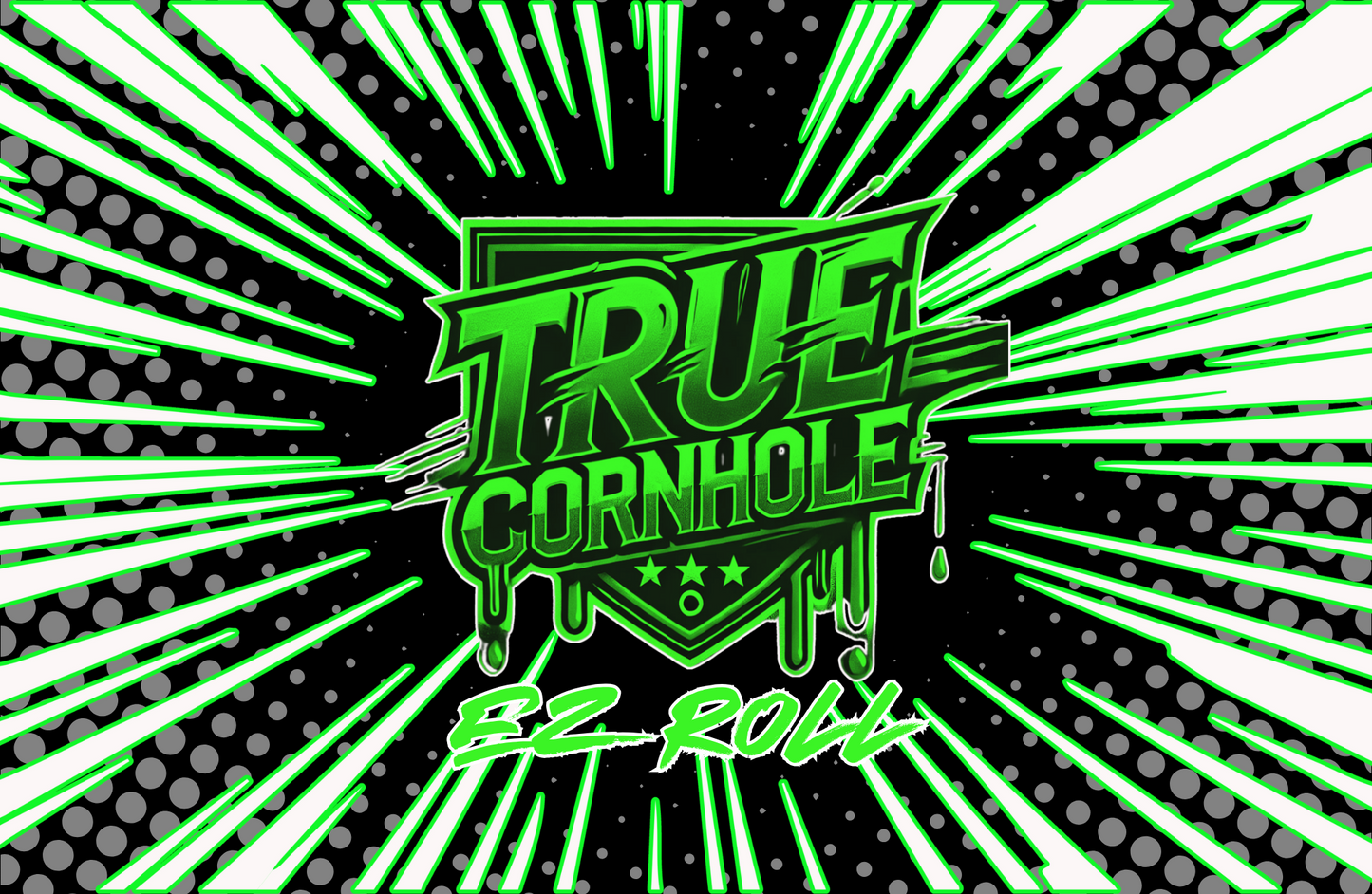 True Cornhole EZ roll pro cornhole roll shot airmail training blocker set of 2