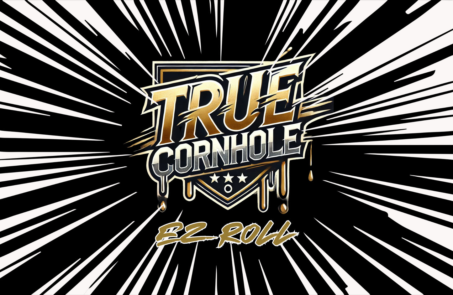 True Cornhole EZ roll pro cornhole roll shot airmail training blocker set of 2
