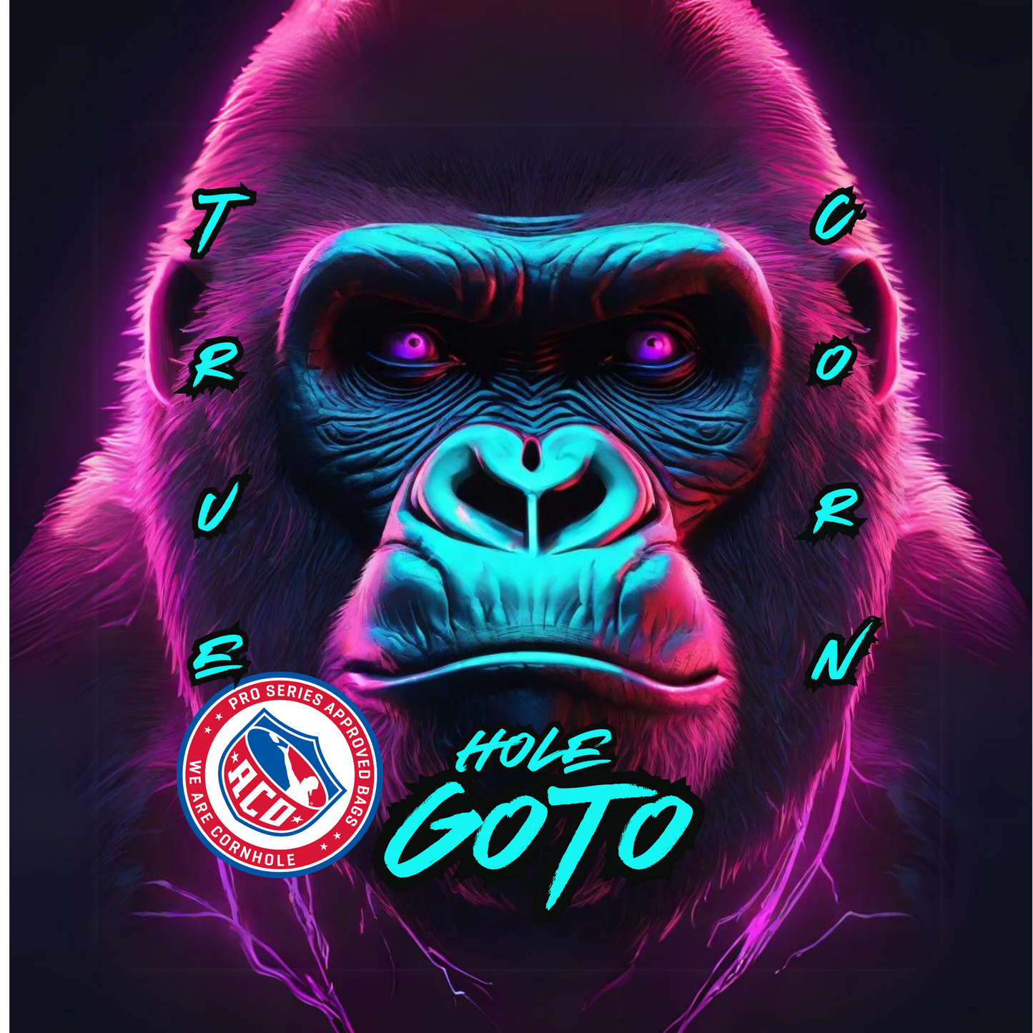 ACO Approved Professional Truecornhole Goto 5-6/9 speed herringbone carpet