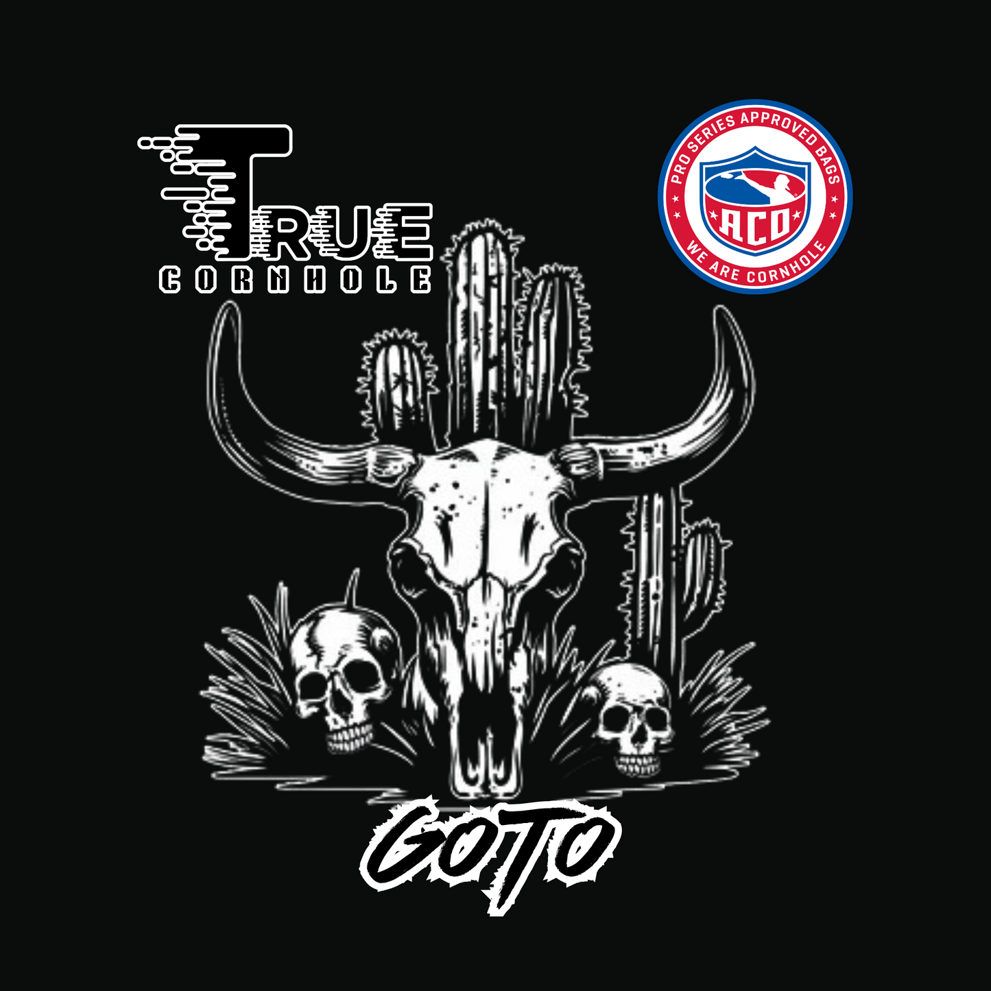 ACO Approved Professional Truecornhole Goto 5-6/9 speed herringbone carpet