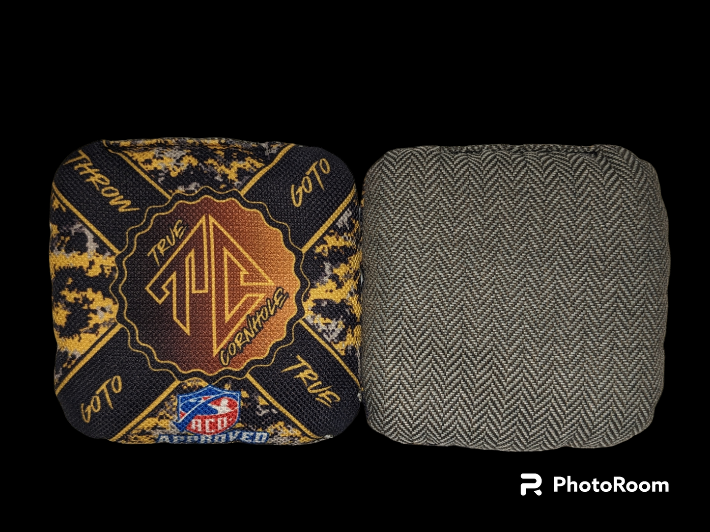 ACO Approved Professional Truecornhole Goto 5-6/9 speed herringbone carpet