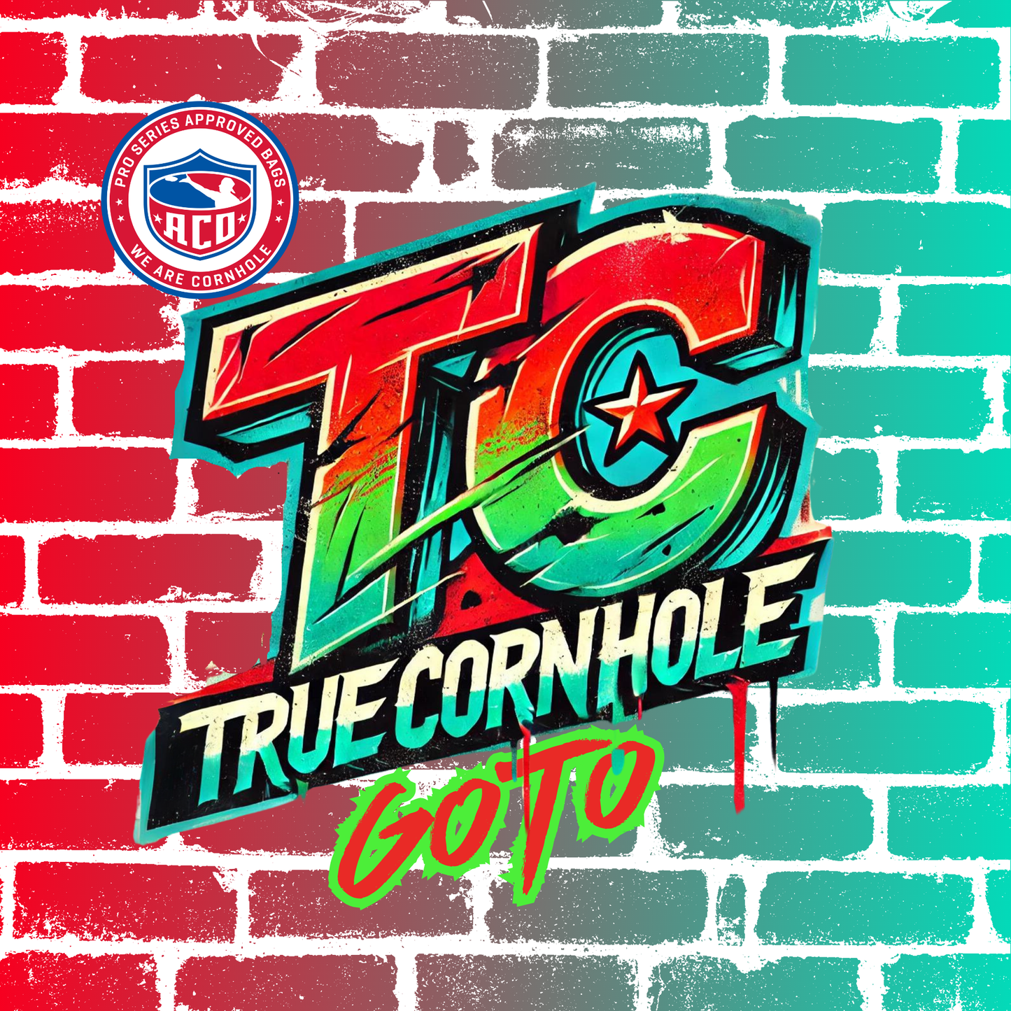 ACO Approved Professional Truecornhole Goto 5-6/9 speed herringbone carpet