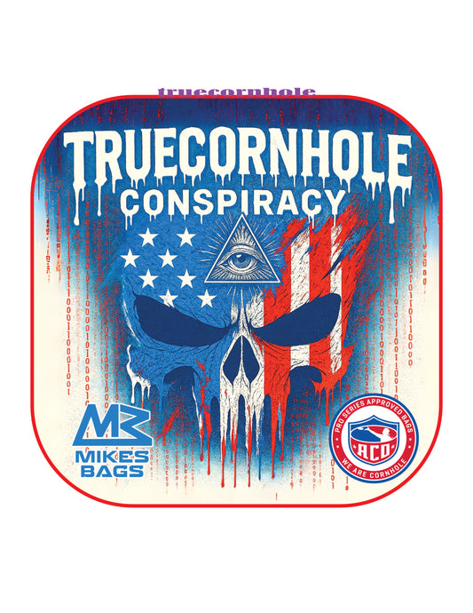 TrueCornhole Conspiracy Collab with Mike's Bags 6/8 speed hybrid Carpet bag