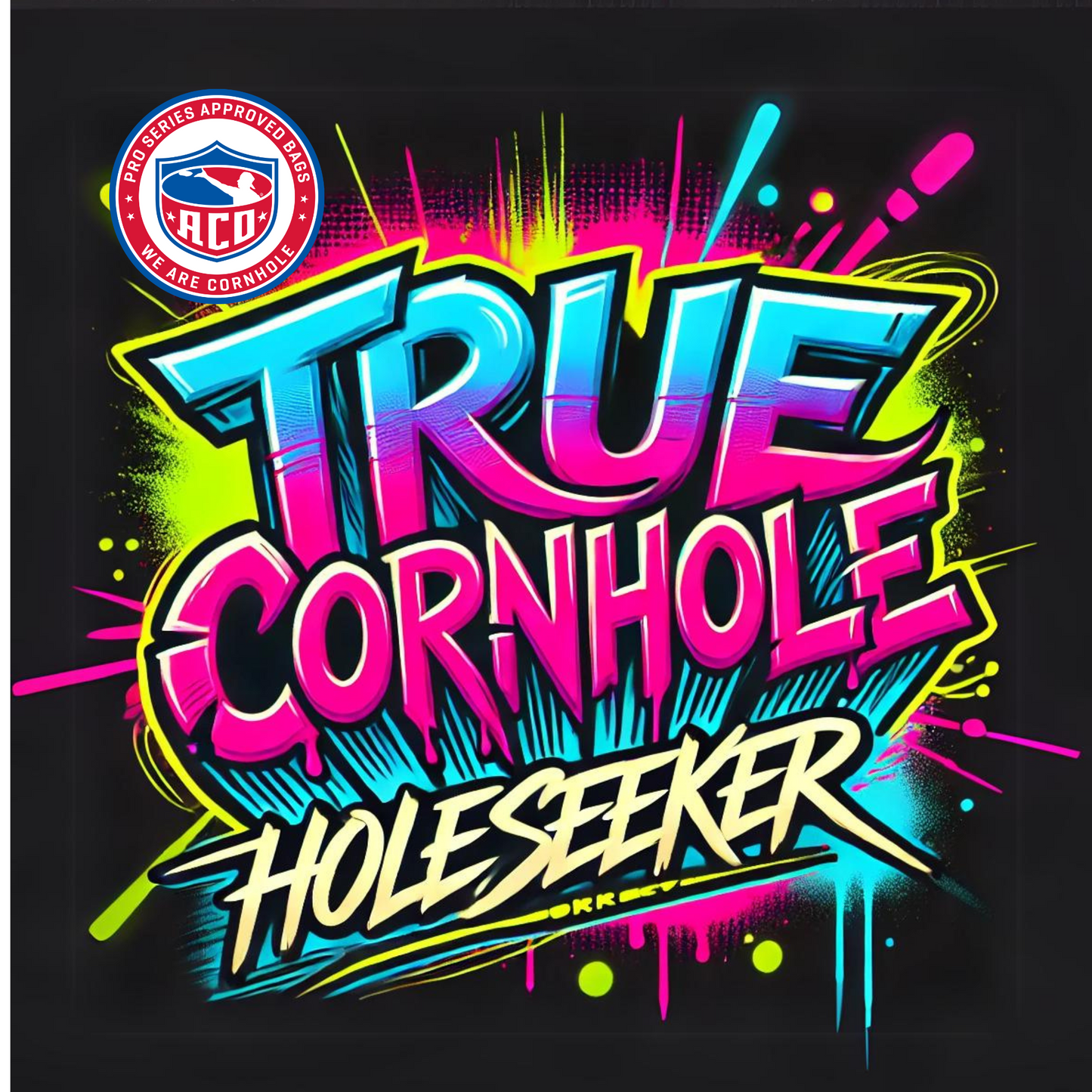 Aco Approved Professional Cornhole Bags Stick and slick  3/6 speed HoleSeeker