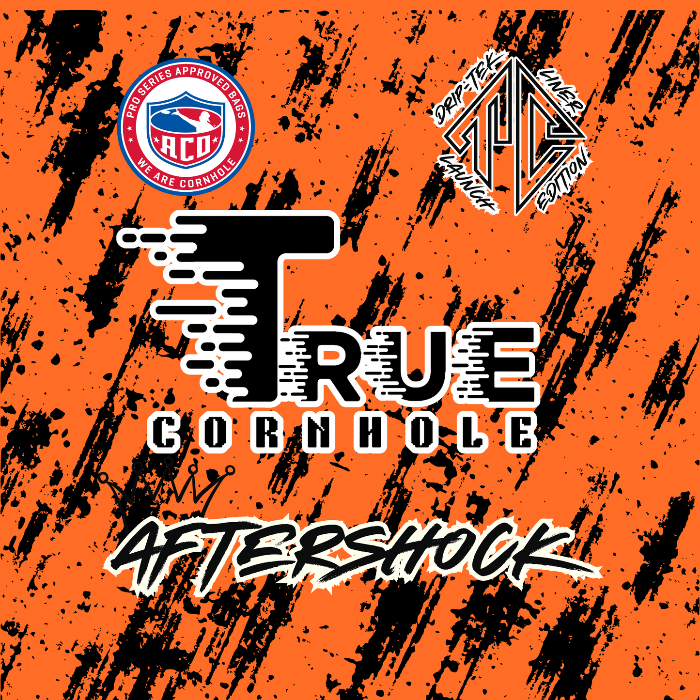 Pro ACO Cornhole bags True Cornhole AFTERSHOCK 5- 6/8 speed