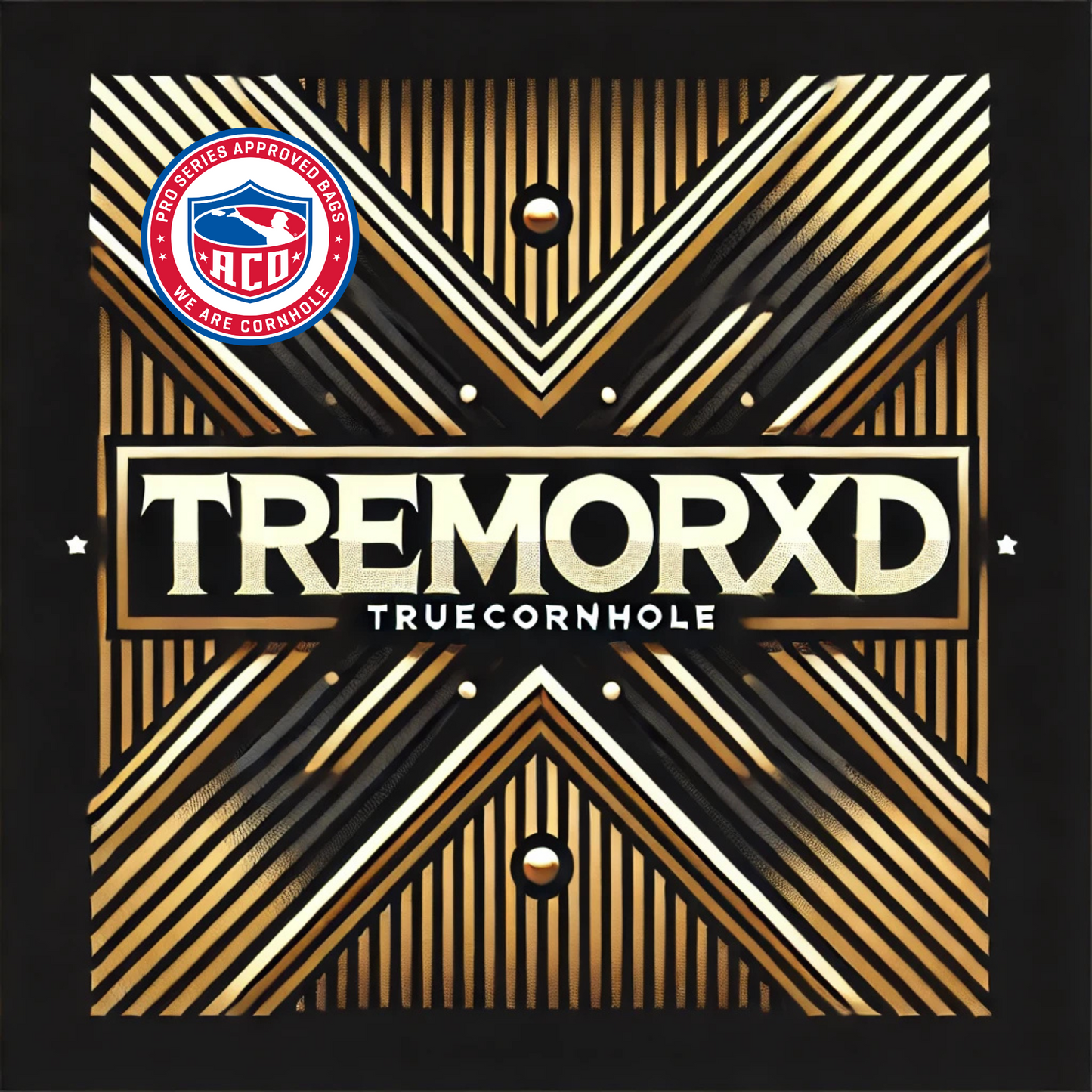 ACO Approved TrueCornhole Tremor XD 5/9 Speed Carpet Bag