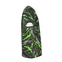True Cornhole Green Vortex Jersey design 3