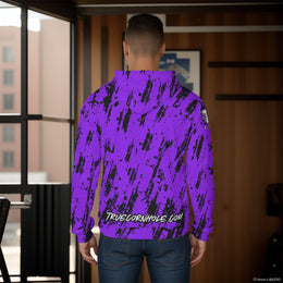 All-Over Print Men's Pullover Hoodie design 4