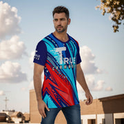 TrueCornhole All-Over Print Men's Jersey image 3