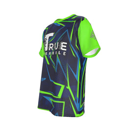 TrueCornhole Green & Blue Jersey design 4