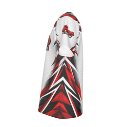 True Cornhole White Red & Black Jersey design 5