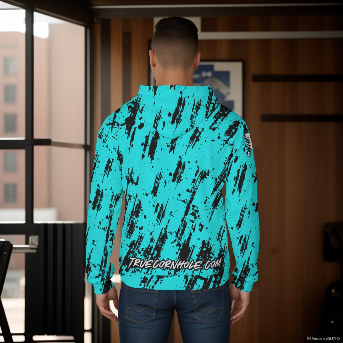 All-Over Print Men's Pullover Hoodie