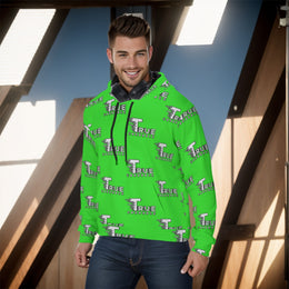 All-Over Print Men's Pullover Hoodie design 3
