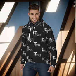 All-Over Print Men's Pullover Hoodie design 3