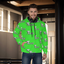 All-Over Print Men's Pullover Hoodie design 1