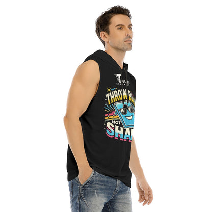 All-Over Print Men's Tank Hooded Vest