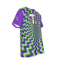 TrueCornhole Purple & Teal Jersey design 3