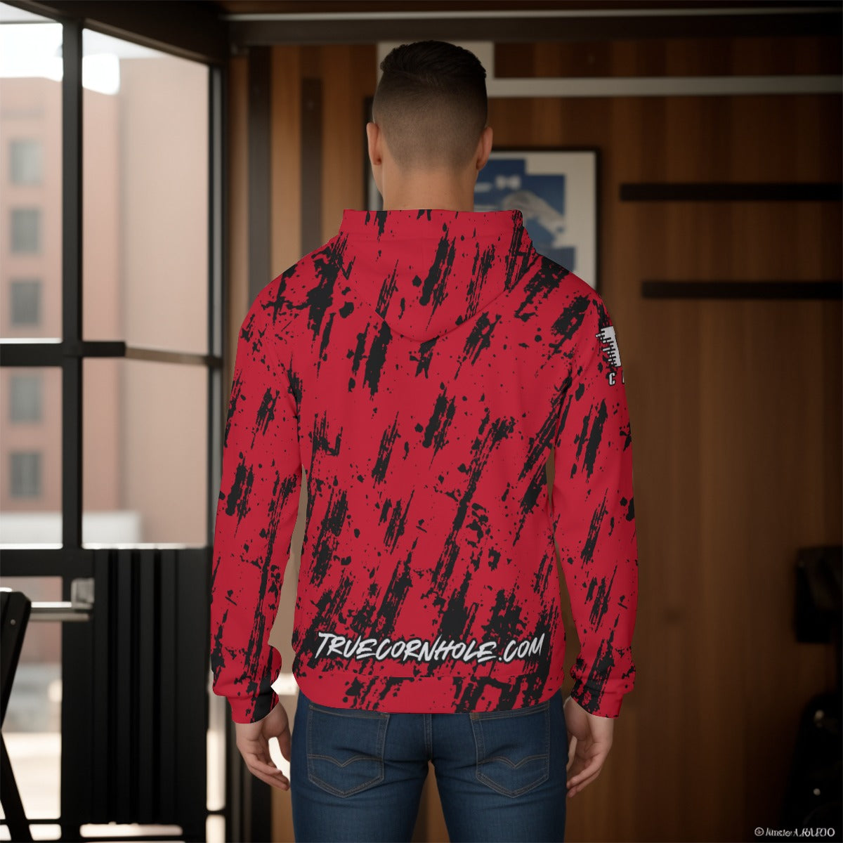 All-Over Print Men's Pullover Hoodie