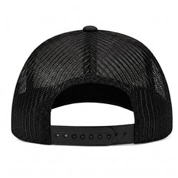 Embroidery Curved Mesh Cap For Golf design 4