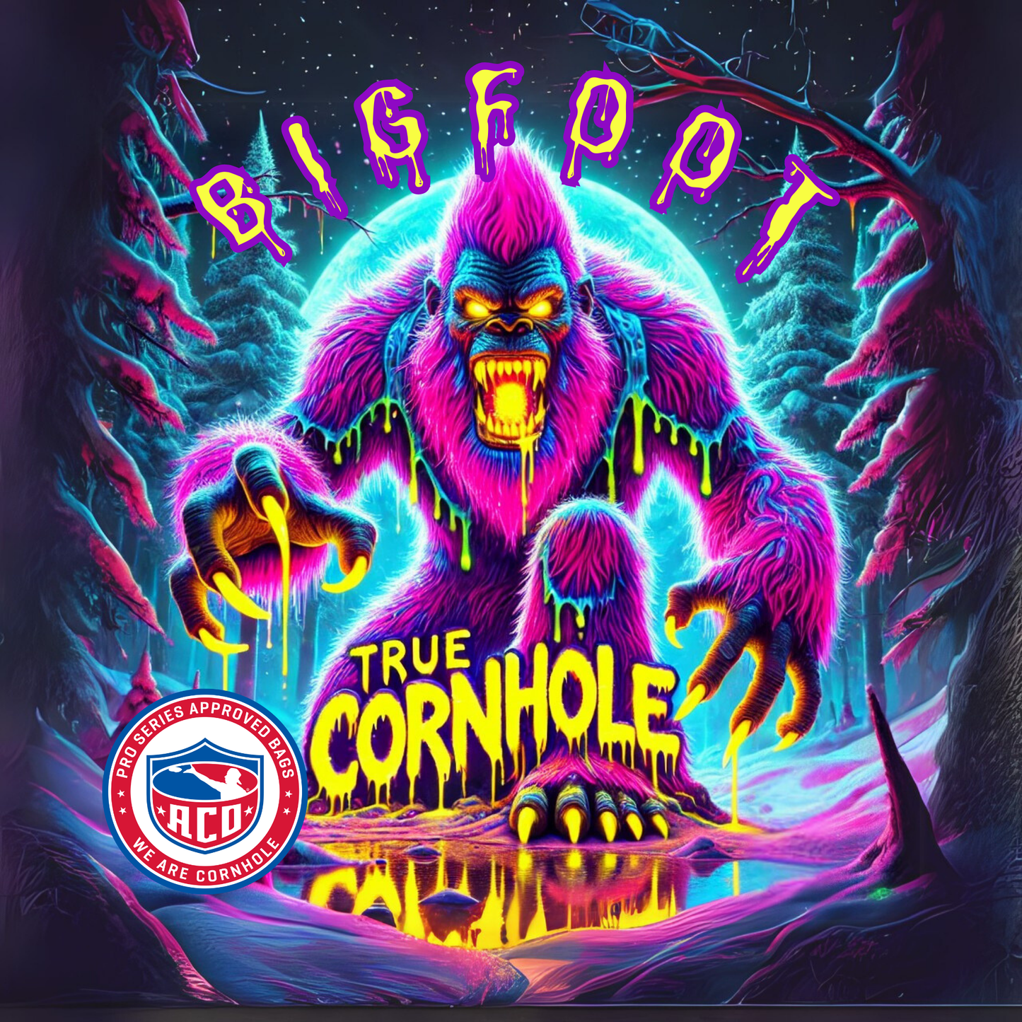 True Cornhole Aco approved 8/9 speed Bigfoot