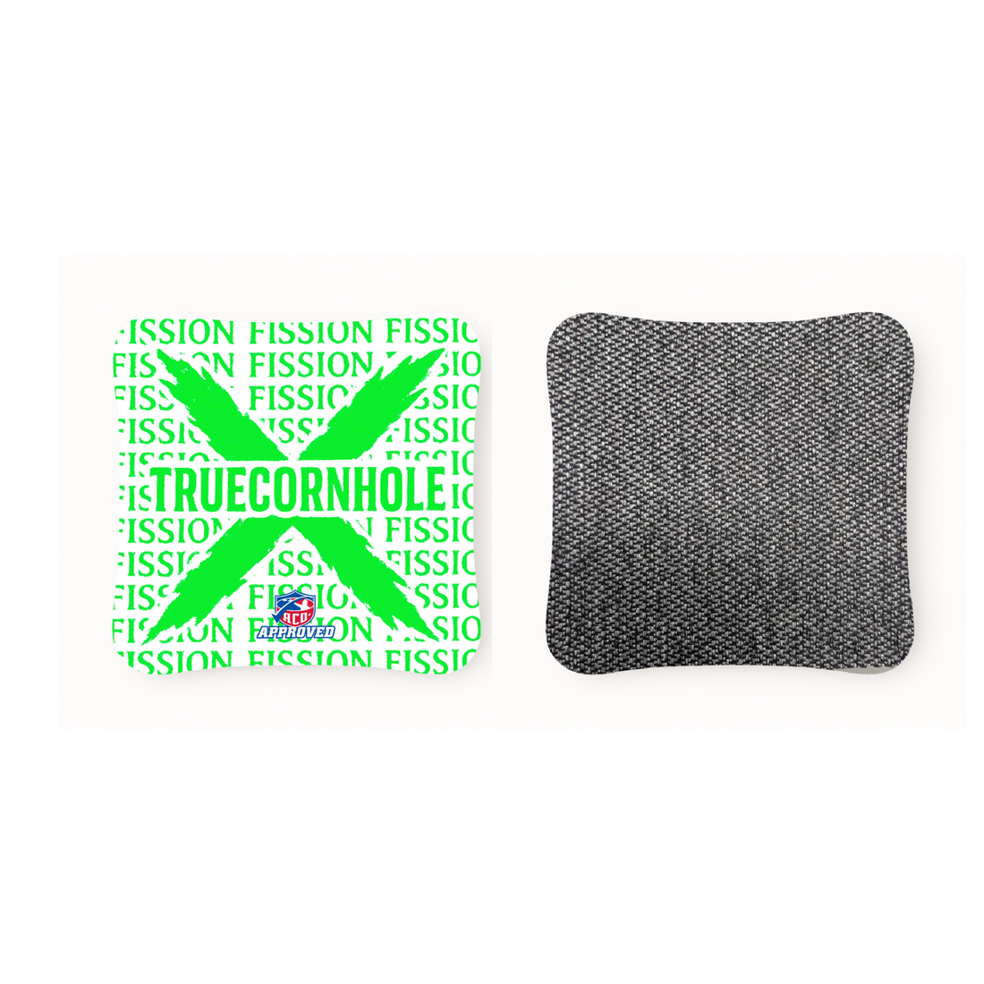 American Cornhole Organization (ACO) Proffessional conrhole bags TrueCornhole Fission X 4/6 speed herring bone and hybrid Carpet Bag