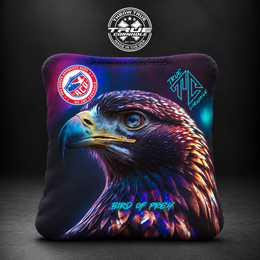 BIRD OF PREY REALISTIC EAGLE Bird of Prey cornhole bag mockup design 23