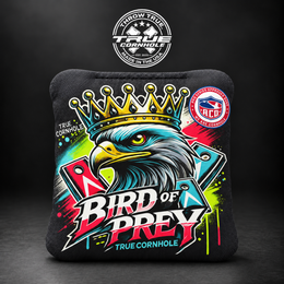 Bird of prey king with cornholeboards Bird of Prey cornhole bag mockup design 7