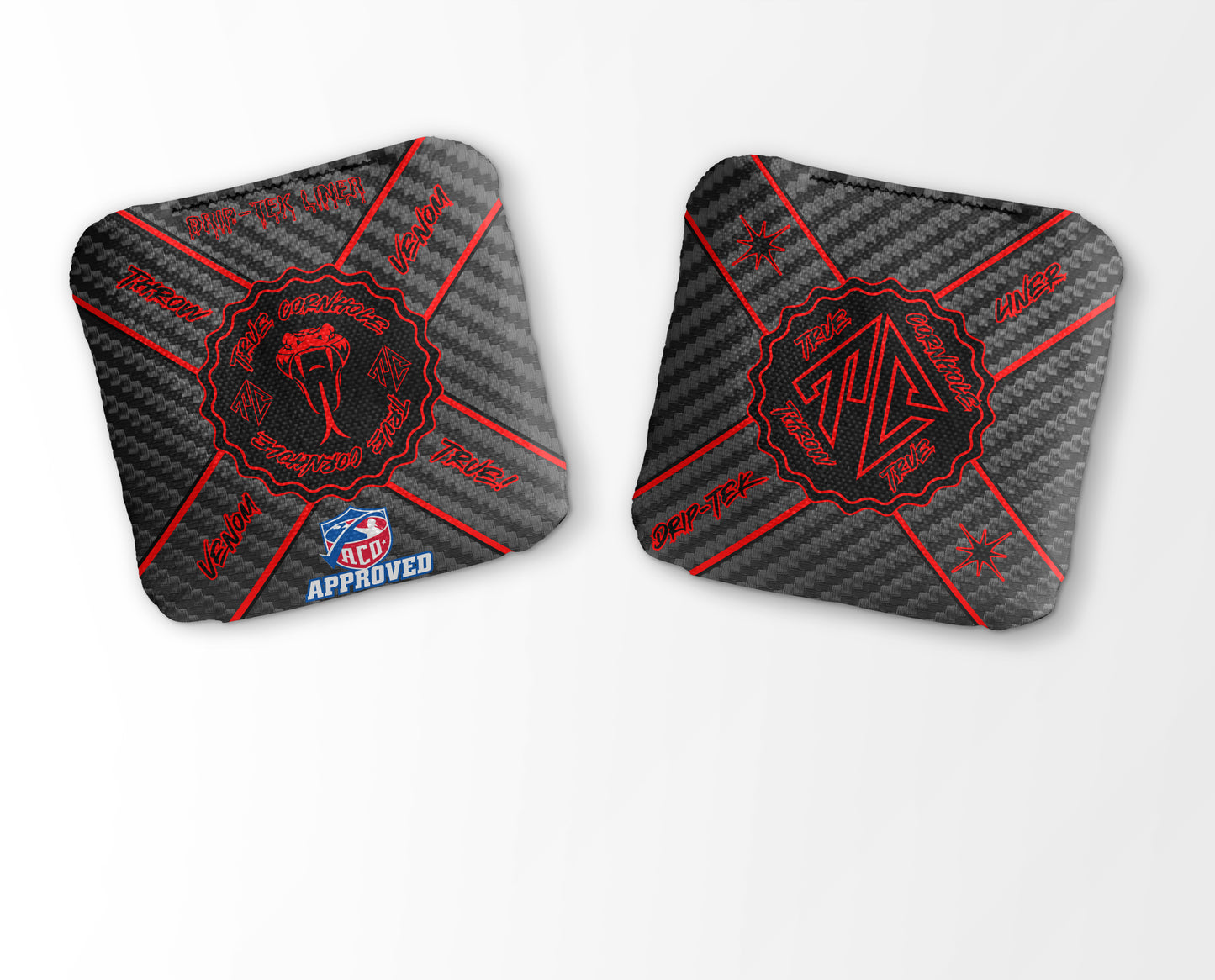 Aco Approved True Cornhole 7/9 speed Bag Venom