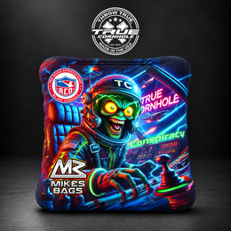 True Cornhole Conspiracy alien pilot bag mockup design 11