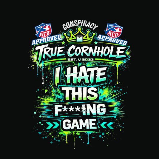 TrueCornhole Conspiracy Collab with Mike's Bags 6/8 speed hybrid Carpet bag